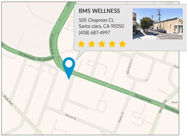 BMS WELLNESS's location on google map
